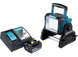 Makita Deadml 811 RG1 Faro Da Cantiere A Batteria 14,4 / 18 V 3000 Lm Led + 1X Batteria Ricaricabile 6,0 Ah + Caricatore