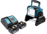 Makita Deadml 811 Sg Faro Da Cantiere A Batteria 14,4 / 18 V 3000 Lm Led + 2X Batteria Ricaricabile 6,0 Ah + Caricatore