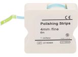 1Roll 4Mm Dentale Lucidatura Striscia Resina Dente Interdentale Levigatura Strumento Denti (Blu)