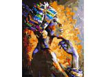 Pittura A Numeri African Soul, Su Cornice, 40X50Cm, 801023901