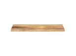 Vidaxl Piano D'appoggio 70X40X2,5 Cm Rettangolare In Legno Massiccio Di Mango