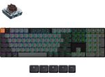 Keychron K5 Qmk Tastiera Meccanica Senza Fili Versione 2, Qwerty Usa, Led Rgb, (Sostituibile A Caldo) / Interruttore Marrone K5X-H3