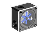 6 Girante A 3 Vie Indicatore Del Flussometro Per Il Sistema Di Raffreddamento Ad Acqua Del Pc Filettatura G1/4