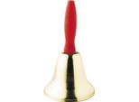Smiffys - Campana - Accessorio Per Costumi, Design Natalizio - Metallo SM702 (Taglia Unica) (Oro/Rosso)