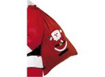 Smiffys - Sacco Di Babbo Natale, Disegno Natalizio SM710 (Taglia Unica) (Rosso/Bianco/Nero)