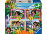 Ravensburger Puzzle Avventura Puzzle Per Bambini Cartone 12-24 Pezzi