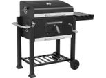Barbecue A Carbonella - Per La Casa O Il Campeggio - Barbecue A Bollitore - Per 5-10 Persone - Su Ruote - All'aperto