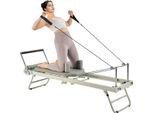 Vevor Lettino Pilates Pieghevole, Attrezzatura Per Home Fitness - Molle E Corde, Per Avanzati E Principianti, Peso Massimo 181,44 Kg
