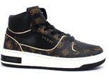 Scarpe Da Ginnastica Guess Tullia Donna Nero Taglia 40