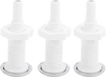 3PCS Ugello Dell'aria Della Vasca Da Bagno Pvc 30 Mm Dritto Spa Aria Bolla Getto Ugello Di Ricambio Per Vasche Idromassaggio Piscine