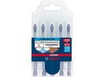 Expert HEX-9 Hardceramic Dachziegel-Bohrer, Ø 6Mm 5 StüCk, LäNge 90Mm