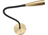 Lampada A Collo D'oca Flessibile Per Montaggio A Parete 3W 200 Lumen Output Luce Di Lettura Montata A Parete Alluminio