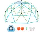 Succebuy Telaio Da Arrampicata Geometrico (305 Cm Di Larghezza) Con Guanti E 2 Palloni Da Basket, Portata Fino A 453 Kg, Telaio Da Arrampicata Per Bambini Da 3 A 10 Anni Come Gioco Da Giardino