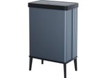 Cestino In Plastica Blu Curver