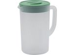 Brocca Di Plastica Con Coperchio Caraffa Di Acqua Fredda Resistente Alle Alte Temperature Di Grande Capacità Per Succo Di Tè Matcha Verde