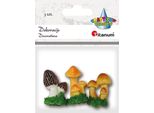 Decorazioni Mini Funghi 3 Pezzi Titanum