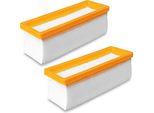 2X Filtro Aria Per Aspirapolvere Krcher A 2501, Se 2001, Se 3001, Se 5.100, 6.100 (Sostituisce Il Codice 6.414-498.0)