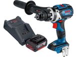 Bosch Gsr 18V-110 C Trapano Avvitatore Professionale A Batteria 18 V 110 Nm Brushless + 1X Batteria Ricaricabile 4,0 Ah + Caricabatterie