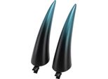 Fermagli Per Capelli Con Corna - Leggeri, Sicuri E Realistici - Fermagli Per Capelli Con Corna Per Feste Di Halloween, Cosplay E Make-Up - Blu
