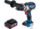 Bosch Gsr 18V-110 C Trapano Avvitatore Professionale A Batteria 18 V 110 Nm Brushless + 1X Batteria Ricaricabile 4,0 Ah - Senza Caricabatterie