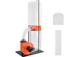 Sistema Di Aspirazione Succebuy Con Portata D'aria Di 1868,91 M³/H, Filtro Per Polveri Da 2,5 Micron, Motore Da 1,5 Hp, Sacco Di Raccolta Polveri Da 132,5 L E Sacco Filtrante Da 159 L, Adatto Per Un'efficiente Estrazione Di Trucioli