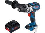 Bosch Gsr 18V-110 C Trapano Avvitatore Professionale A Batteria 18 V 110 Nm Brushless + 1X Batteria Ricaricabile Procore 5,5 Ah - Senza Caricabatterie