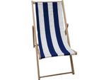 Lettino Jardin Prive Blu 101 X 56 X 96 Cm