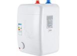 Scaldabagno 8L - Elettrico - 1500 W - 220-240 V - 30-65 °C - Riscaldamento Rapido 15 Min - IPX4 - Parete/Pavimento/Sottolavello - Bianco