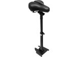 Sella Per E-Scooter - Sella Pieghevole - Altezza Regolabile 50-68 Cm - Ammortizzazione - Fino A 100 Kg - Compatibile Con 365 Scooter - Nero