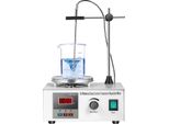 Agitatore Magnetico Happyment Con Piastra Riscaldante - Agitatore Magnetico - Miscelatore Da Laboratorio - Controllo Preciso Della Temperatura - Aste Di Agitazione Incluse