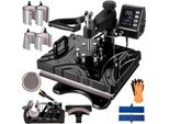 Bolt Edge 10-In-1 Pressa Termica - Pressa Transfer - Pressa A Sublimazione - Macchina Per La Stampa Di Magliette - 38X30 Cm - Display Lcd