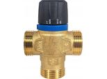 Ibo | Valvola Miscelatrice Termostatica DN25 - 1" - 35-60°C - Stabilizzazione Della Temperatura Dell'acqua - Alta Efficienza"