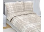 Crepe Di Lino - Beige, Bianco - 140X200, 70X90