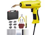 Succebuy Set Per Saldatura In Plastica, Pistola Per Saldatura In Plastica Da 220 W Con 1200 Morsetti A Caldo E 76 Bacchette Per Saldatura. Pistola Professionale Per Saldatura A Caldo Con Luce Led E Valigetta Per Le Riparazioni