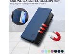 Custodia In Pelle Per Tecno Pova 7 Ultra 5G, Flip Case Con Slot Per Carte, Portafoglio E Supporto Blu