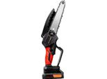 Mini Motosega Da 15 Cm - Motosega Elettrica A Batteria - Motore Brushless Da 21 V - Batteria Da 3000 Mah - Per Lavori In Legno E In Giardino