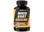 Maca Root + Ginseng Blend 11400Mg (120 Capsule) Integratore Alimentare, Energia, Resistenza, Concentrazione, Salute Maschile, Salute Sessuale