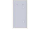 Specchio Da Bagno A Led Con Illuminazione - Rettangolare Xl 140×70 Cm - Cornice In Alluminio Color Oro - Touch Control - Specchio Da Parete Antiappannante