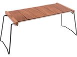 Happiq Igt Tavolo Da Campeggio Pieghevole - 6 Piani In Legno - Robusto, Versatile E Portatile - Ideale Per Campeggio, Picnic E Barbecue