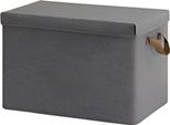Set Di 5 Scatole Portaoggetti - 51 L - Scatole In Tessuto Pieghevoli Con Coperchio E Maniglia - Per Vestiti, Biancheria Da Letto E Giocattoli