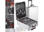 Set Di Utensili Fioren - 799 Pezzi - Set Di Chiavi E Utensili - Valigetta Portautensili - Carrello Portautensili