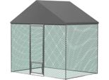 Pollaio Gazonus - Recinto Da Esterno Per Giardino - Con Copertura Impermeabile - 600X300Cm - Metallo