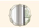 Specchio Da Parete Aurea - Specchio Veneziano - Cornice Dorata - Design Moderno - Per Camera E Corridoio - 80X80 Cm