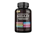Shilajit - Ashwagandha, Rhodiola Rosea, Panax Ginseng (120 Capsule) Integratore Alimentare, Energia, Resistenza, Forza, Cervello, Umore, Sistema Immunitario