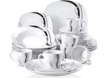 Regal Ovenschaal - 30 Pezzi - 6 Persone - Bianco - Piatti Piani E Piatti Fondi - Ceramica