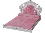 Happiq Hondenbank Diva Fioren - Divano Per Cani A Forma Di L Su Gambe - Comoda Cuccia Per Cani Con Cuscino Rimovibile - Morbido Ed Elegante - 135?Cm