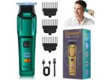 Inf Tagliacapelli Ricaricabile Usb Con Display Lcd - Trimmer Professionale Verde