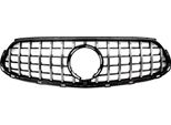 Paraurti Anteriore Griglia Anteriore Stile Gt - Nero Lucido - Per Mercedes Classe E W212 (2014-2016) - Accessori Auto