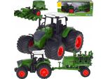 Lolex | Trattore Con Seminatrice - Ruote Di Gomma - Setaccio Mobile - Per Bambini A Partire Da 3 Anni - Design Robusto