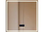Specchio Da Bagno Grandios Led - 80 Cm - Con Bluetooth, Luce Dimmerabile E Antiappannamento - Rotondo O Quadrato